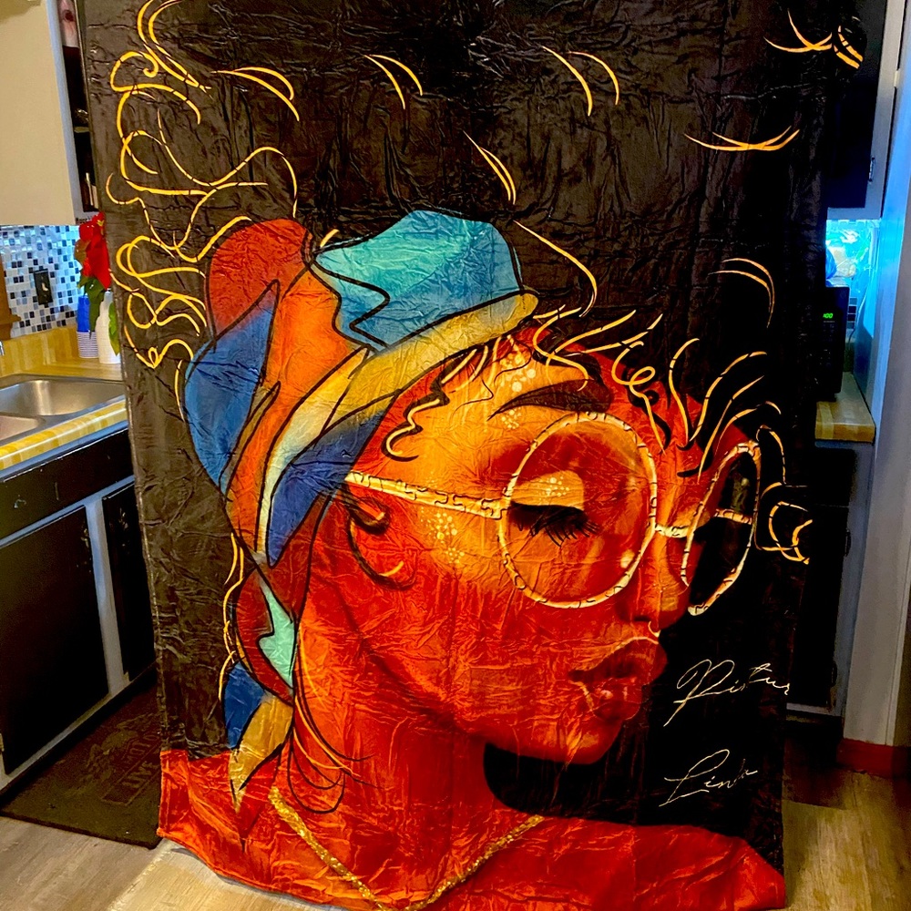 Queen size throw